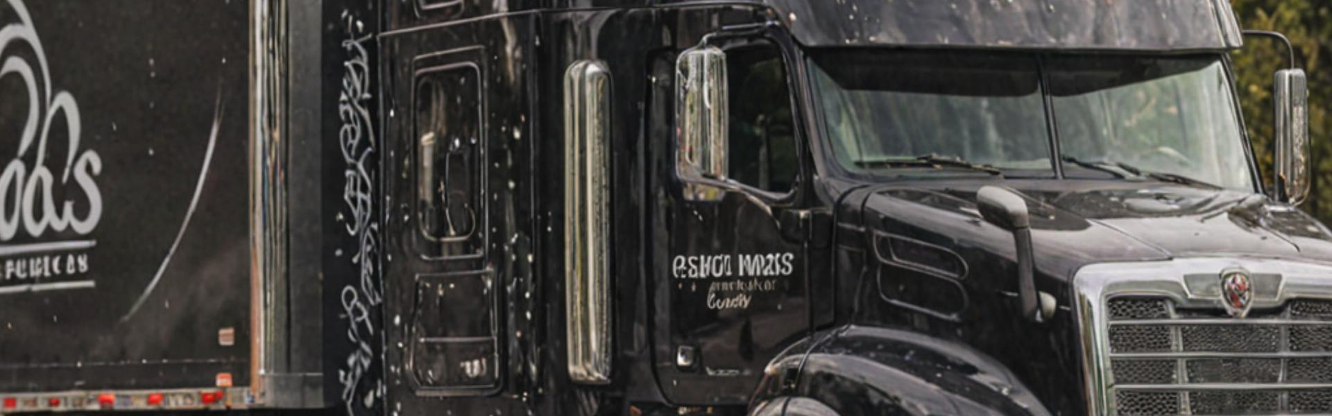 Portfolio of professional truck graphics