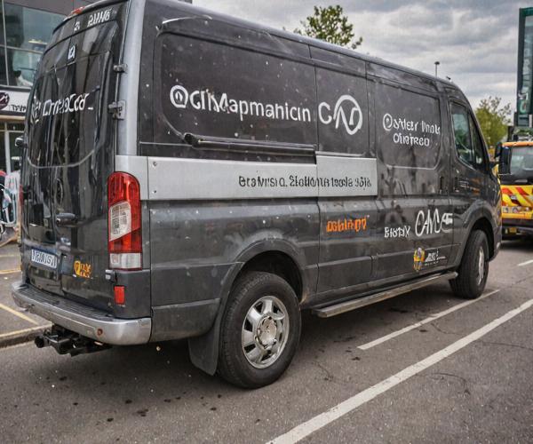 Magnetic signs for commercial vehicles