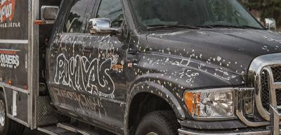 Vehicle lettering service
